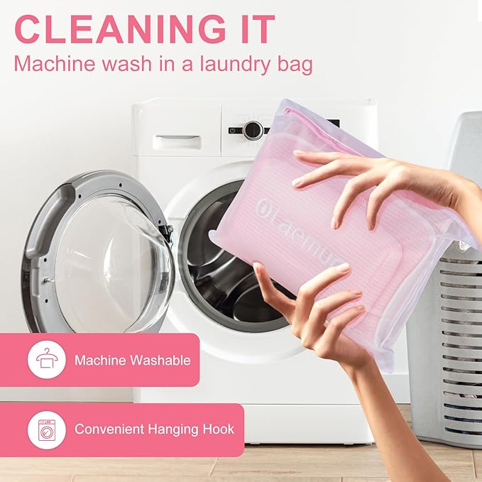 Full Body Bath Pillow Bathtub Pillows-Removable Lumbar Cushion with 17 Non-Slip Suction Cups 4D Air Mesh Fit Any Tub Luxury Bathroom Accessories-Pink