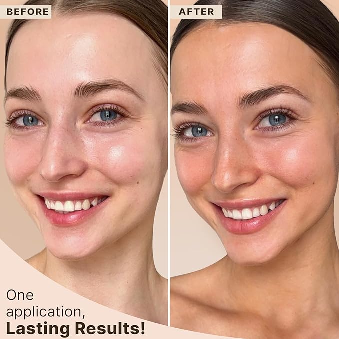 Face Tanner Serum - USA Made with Natural & Organic Ingredients, Sunless Self Tanner for Face with Anti-Aging Hyaluronic Acid, Non Toxic Bronzing Serum for Streak-Free Fake Tan & Natural Glow