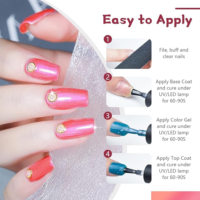 JODSONE Gel Nail Polish Starter Set