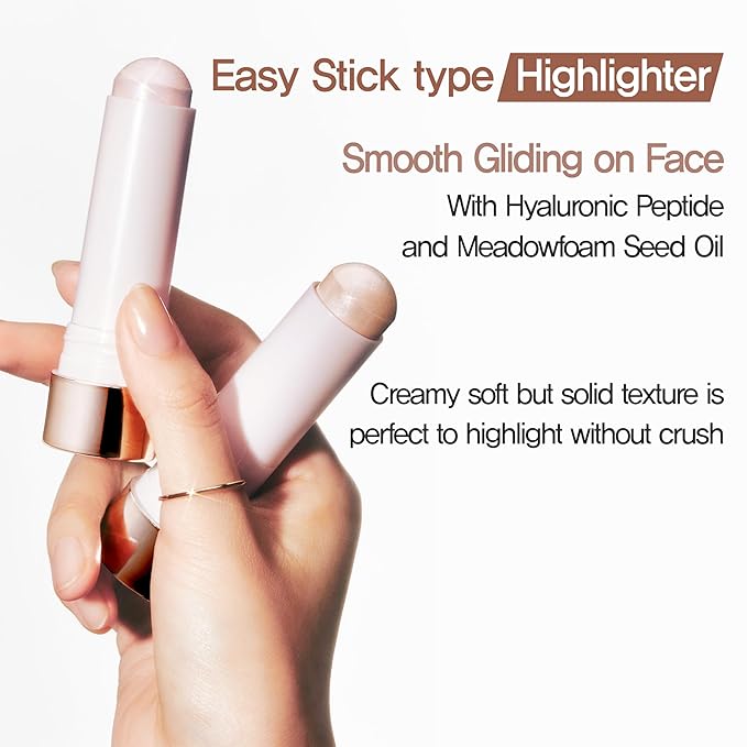 espoir Be Glow Shading Stick Contour │Smooth Gliding Face Shaping Makeup │ Subtle Contour Color fo Natural Look on Face │Creamy Solid Texture (Moonlight, Stick)