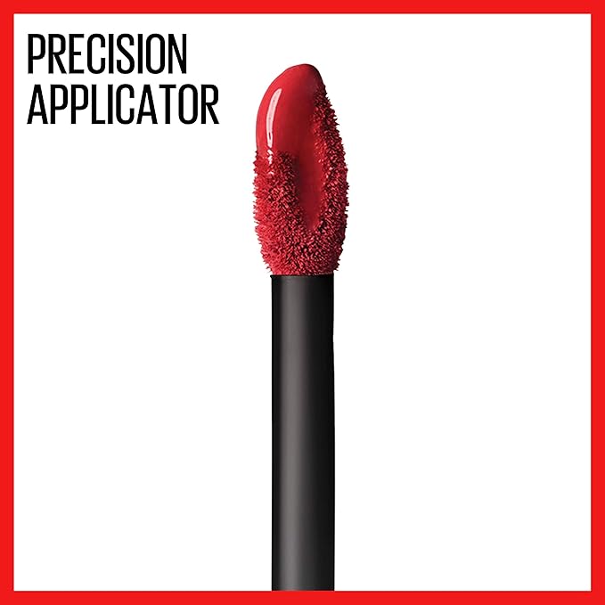 Maybelline Super Stay Matte Ink Liquid Lipstick Makeup, Long Lasting High Impact Color, Up to 16H Wear, Romantic, Vivid Pink, 1 Count, Packaging May Vary