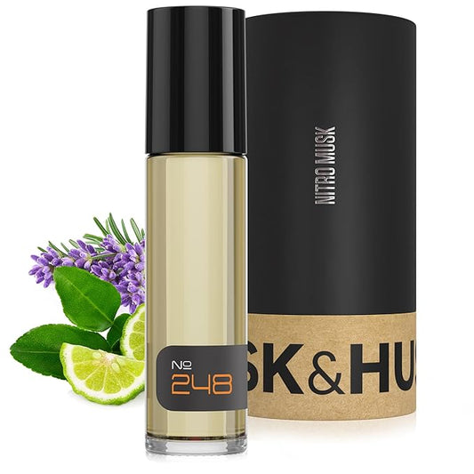 Sauvage Cologne for Men Premium Impression by Musk & Hustle | No. 248 | Men's Cologne | Citrus, Fresh Spicy, Amber | Superior Ingredients & Note Formula | Masterfully Blended in U.S.A.