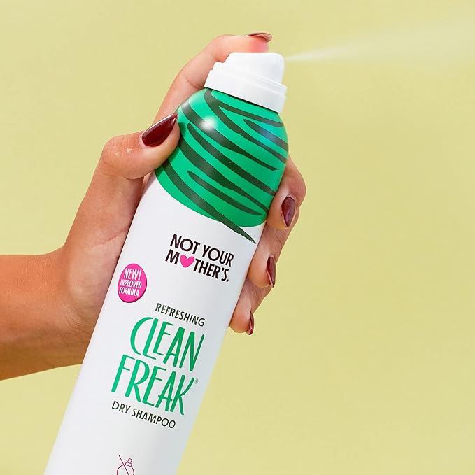 Not Your Mother's Clean Freak Unscented Dry Shampoo (2-Pack) - 12 oz - Refreshing Dry Shampoo - Instantly Absorbs Oil and Odor for Refreshed Hair