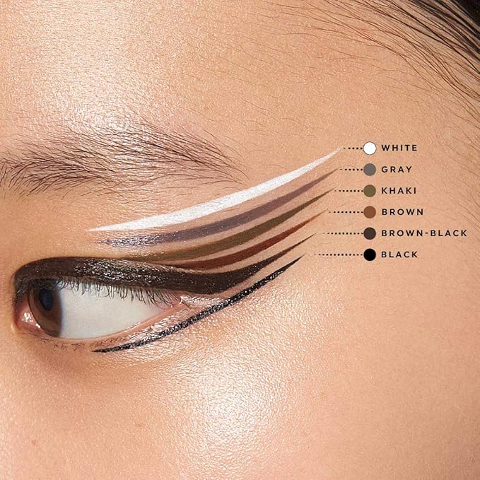 Flowfushi UZU Eye Opening Liner Liquid Eyeliner (Gray)