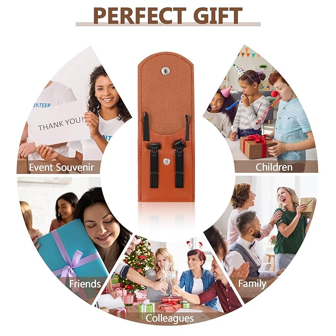 Geosar 50 Set Travel Manicure Kit Nail Clippers Pedicure Professional Nail Care Tools Stainless Steel Grooming Set with Portable Travel Case Gifts for Mother Father(Brown)