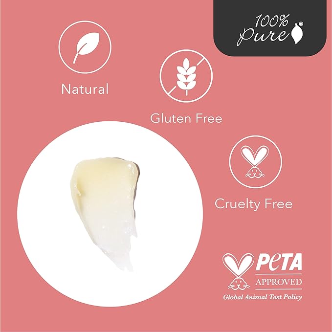 100% PURE Retinol Restorative Balm Potent Anti-Aging Facial Night Cream - Quench Thirsty Dry Skin Overnight Moisturizing Face Hydration & Skincare for Baby Soft, Even Skin Tone - Vegan - 1 oz