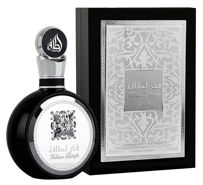 Lattafa Fakhar - Fresh, Fruity, Bergamot, Amber Wood - Eau de Parfum Long-Lasting Fragrance for Men, 3.40 Ounce / 100 ml