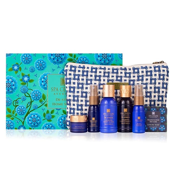 SPA CEYLON DE-STRESS - Home Spa Set, Blue