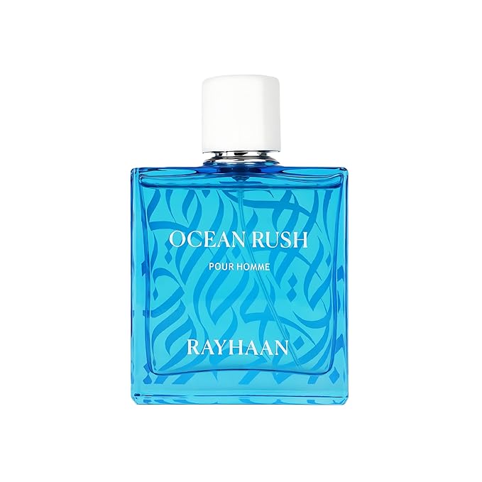 Ocean Rush Eau de Parfum Spray for Men, 3.4 Ounce
