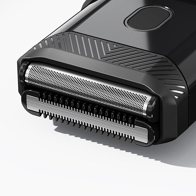 MANSCAPED® The Handyman™ Compact Face Shaver – Portable Men’s Travel Facial Hair Groomer, USB-C Rechargeable Razor, Electric Foil Face Shaver, Waterproof, Cordless, Dual-Action SkinSafe® Foil Blades