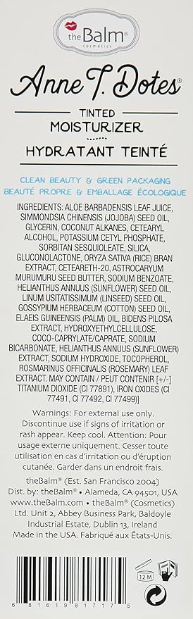 theBalm Anne T. Dotes Tinted Moisturizer #14, 1 fl. oz.
