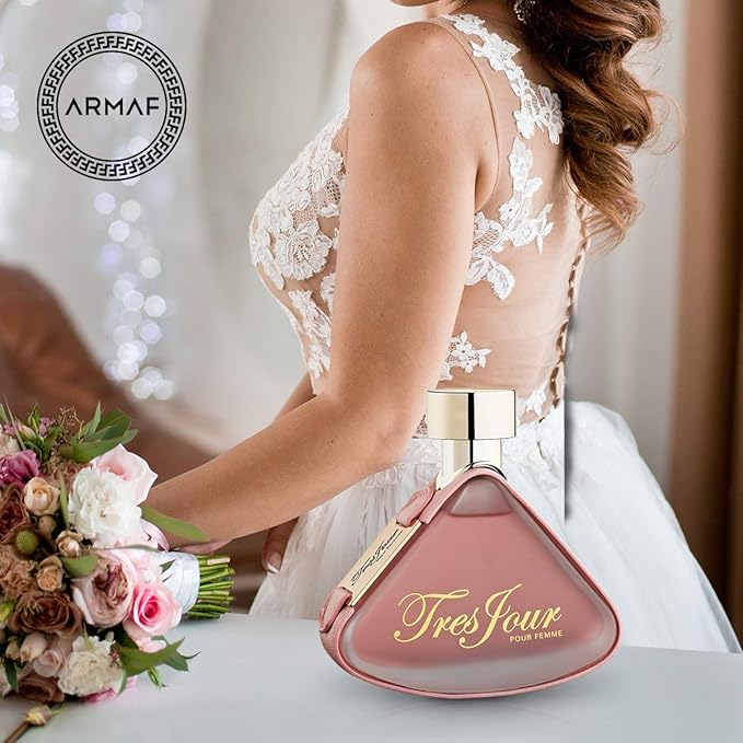 Armaf Tres Jour for Women Eau de Parfum Spray, 3.4 Ounce