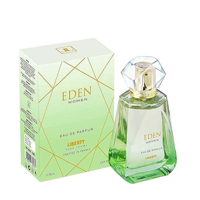 Liberty Perfumes for Women, 3.4 Oz Eden Perfume Long-Lasting Eau de Parfum Luxury Fresh Fragrance for Women, Perfume Spray