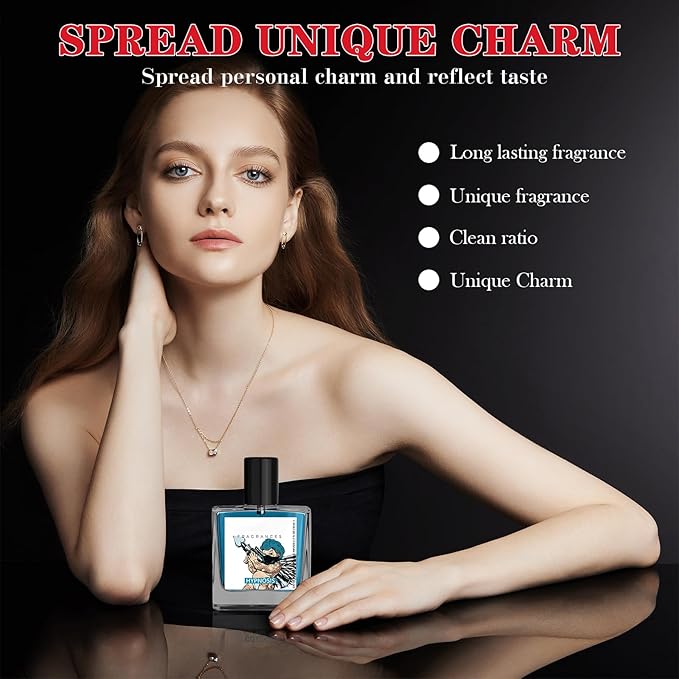 fugit Pheromone Cologne for Men,2.0 Hypnosis Cologne for Men,Pheromone-Infused Hypnosis Cologne,Enhances Intimacy,Long-Lasting Scent Fragrance,Valentine's Day Gift for Father,Boy Friend and Husband