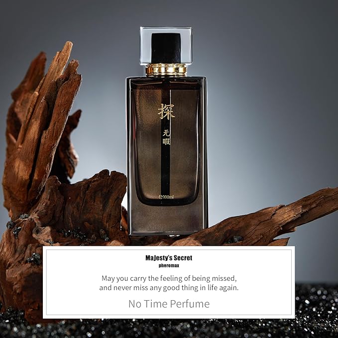 MAJESTY`S SECRET PHEROMAX Mens Cologne Perfume Sets High End 3.4 Fl Oz, Long Lasting Perfume for Men Samples, Edp Fragrances for Men Gift Set, Travel Size Perfumes, Eau De Parfum Spray(TAN No Time)
