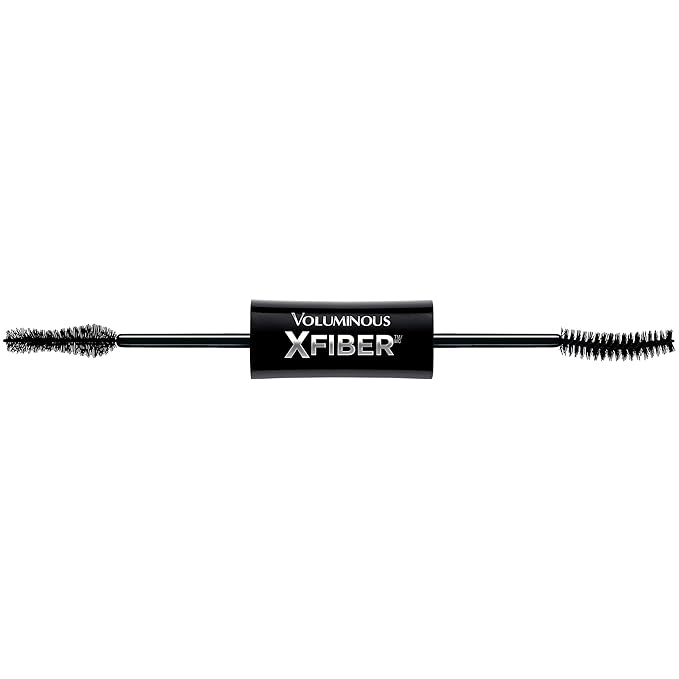 L'Oreal Paris Voluminous X Fiber Washable Mascara, Blackest Black, 1 Tube