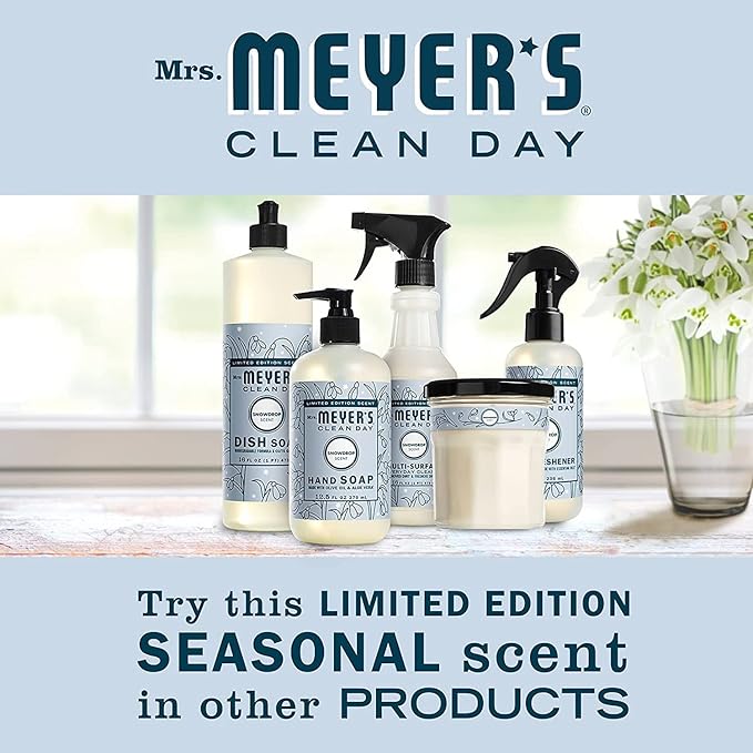 MRS. MEYER'S CLEAN DAY Liquid Hand Soap, Snow Drop (12.5 Fl Oz (Pack of 2))
