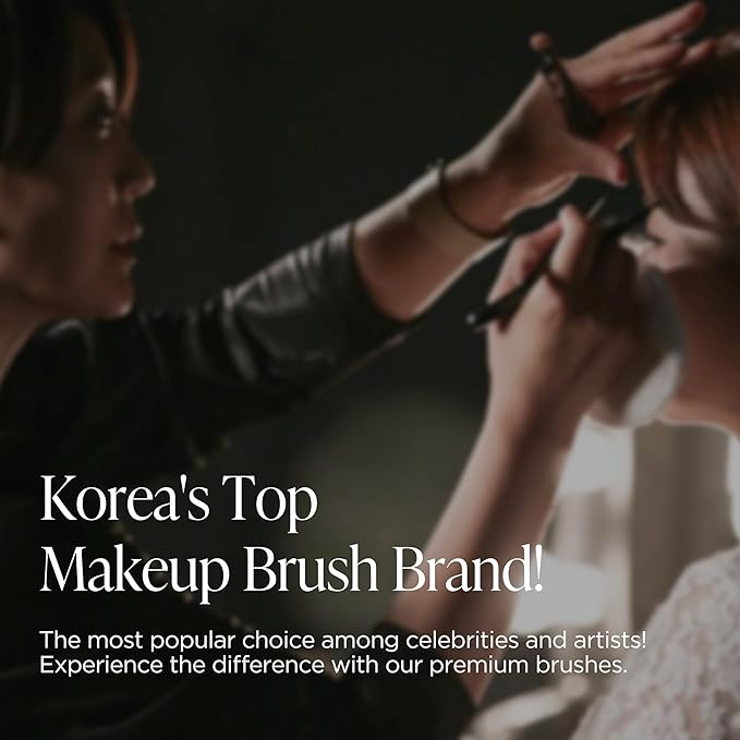 Korean Piccasso Brush FB20 Foundation Brush – Liquid Foundation Tools for Face Makeup, Flat and Soft Bristles for Seamless Application, Perfect for Cream and Liquid Foundation, K-Beauty