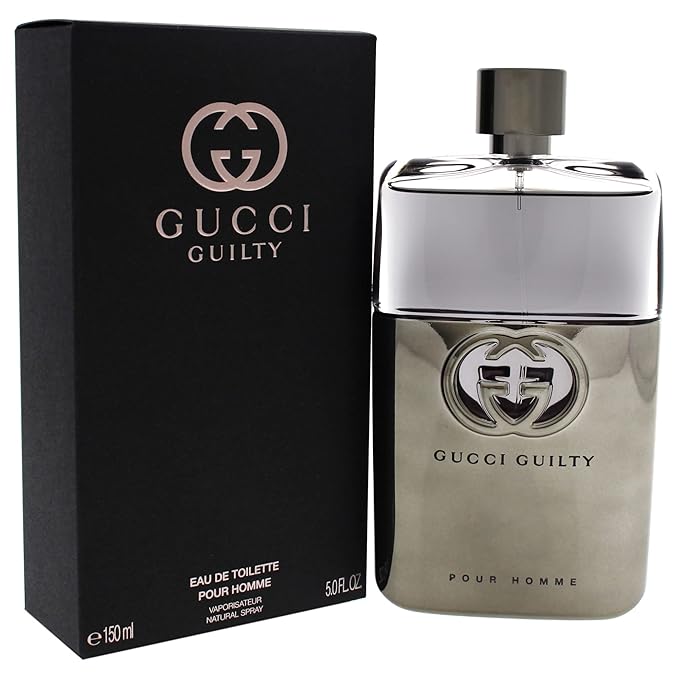 Gucci Guilty Eau Pour Homme Eau de Toilette Spray for Men, 5 ounces
