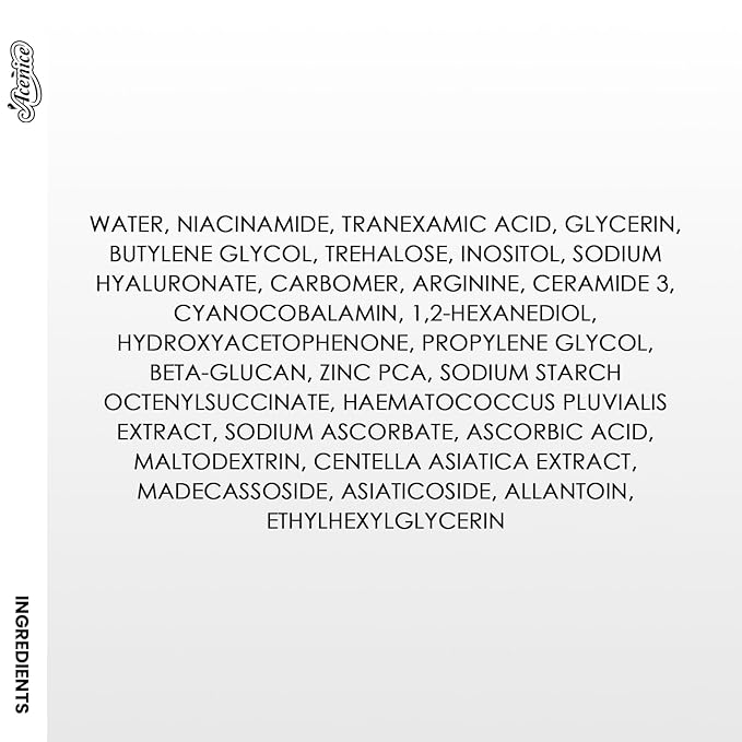 TXA+Niacinamide 15% Glow Facial Serum - Dark Spot remover for face Serum for Uneven Skin Tone, Texture and Hydration After Spot Care, High-Potency Tranexamic Acid Niacinamide Serum (50ml /1.69 fl.oz)