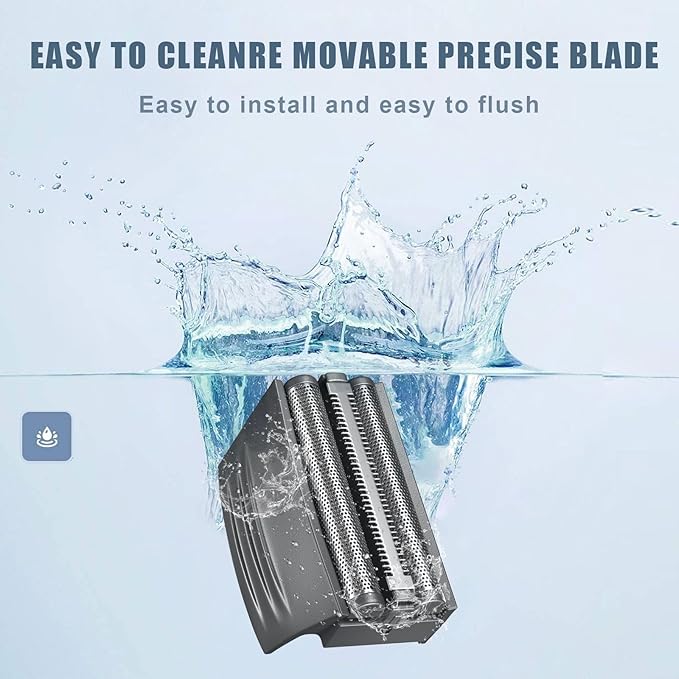 Shaver Replacment Heads,Shaver Replacment Foil Compatible with Remington TITANIUM-X Flex & Pivot Foil and Cutter F5800 & F7800 (2 Packs)