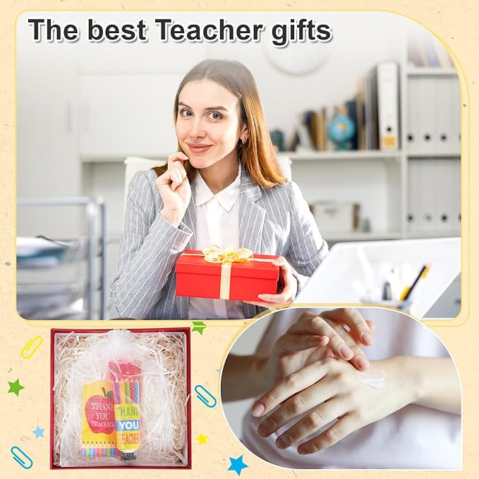 24 Sets Baby Shower Hand Cream Bulk Shower Teacher Gifts Favors Bridal Thank You Appreciation Hand Cream for Guests Travel Size Lotion with Organza Bags