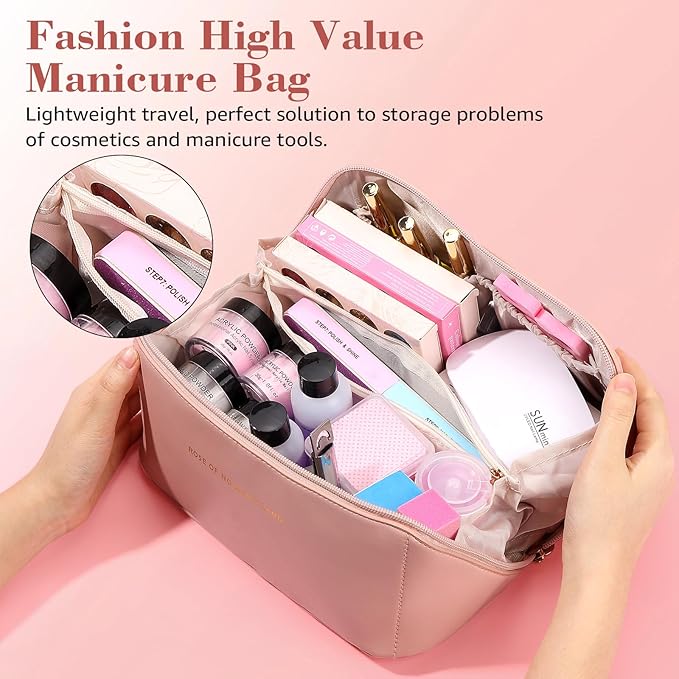 Gel Nail Kit for Beginner, Gel Nail Tips and Glue Gel Kit with 6 in 1 Nail Glue, Nail Prep Dehydrator, Top Coat and 480PCS Coffin Nails Tips Fake Nails Kit Easy Nail Extension Set