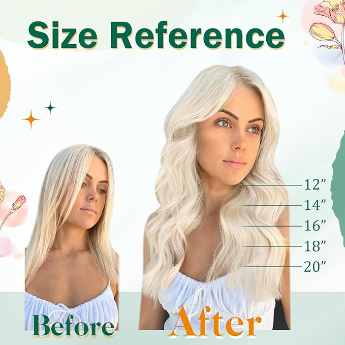 Easyouth Wire Human Hair Extensions Balayage Invisible Wire Extensions Real Human Hair Dark Brown Ombre Light Brown with Blonde Real Hair Wire Extension with Clips for Thinning Hair 18Inch 80G