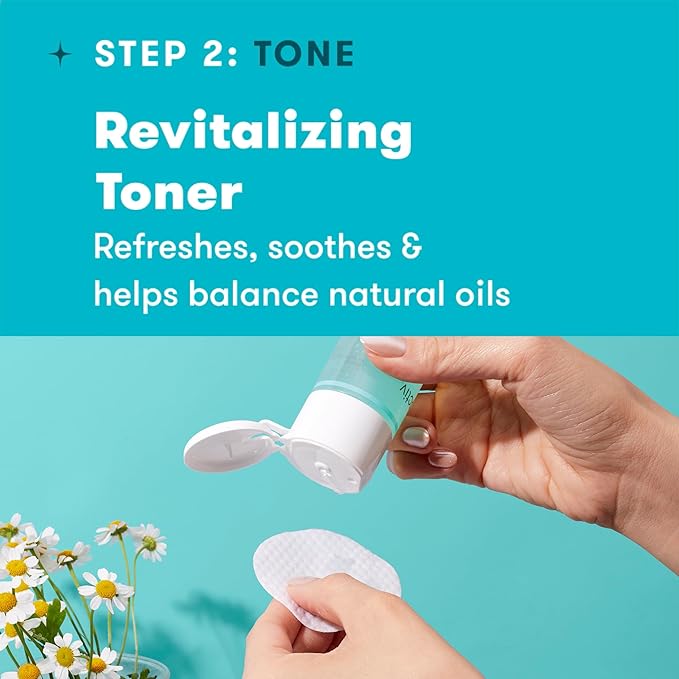 Proactiv 3 Step Acne Treatment - Benzoyl Peroxide Face Wash, Repairing Acne Spot Treatment for Face and Body, Exfoliating Toner - 30 Day Complete Acne Skin Care Kit