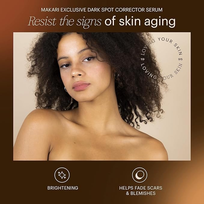 Makari Exclusive dark Spot Corrector Serum 1.7oz – Brightening & Toning Body Serum with Organiclarine – Advanced Active Intense Spot Treatment for Dark Spots, Scars, Sun Patches, Hyperpigmentation