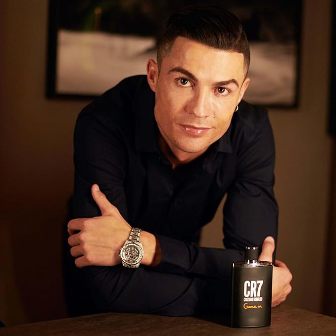 Cristiano Ronaldo CR7 Game On - Aromatic Fragrance For Men - 1.7 Oz EDT Spray