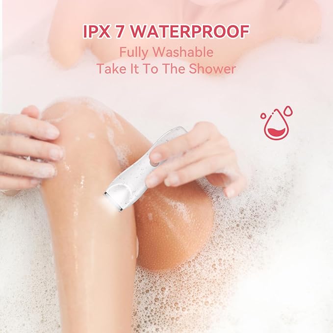 Bikini Trimmer for Women, Maxgroom Electric Razors for Women, Wet/Dry Pubic Hair Trimmer, Ceramic Blades for Intimate Grooming & DIY Styling, Women's Hygiene Shaver