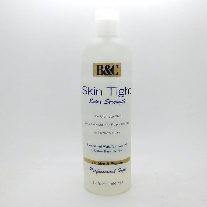 B&C Skin Tight Product for Razor Bumps & Ingrown Hairs-Extra Strength(12 oz)