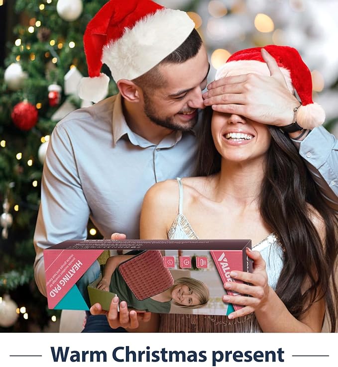 Heating pad for Back, Neck, Shoulder, Cramps and Leg Pain Relief, Heat Pads Christmas Gifts for Women, Men, Mom, Dad, Auto-Off,Machine Washable,Moist Dry Heat Options,Extra Large 12"x24"