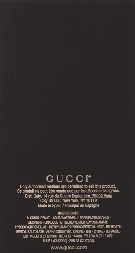 Gucci Guilty by Gucci for Men Eau de Toilette Spray, 3 Fl Oz (Pack of 1)