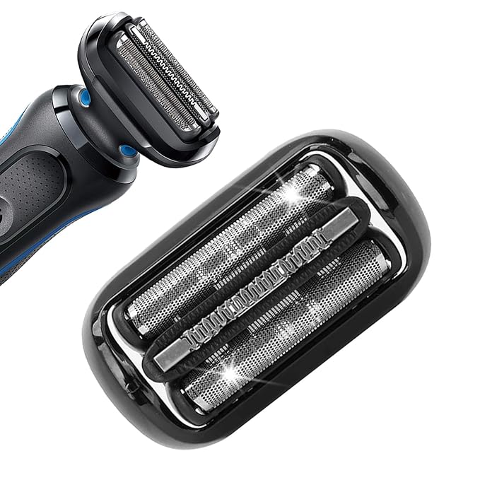 Series 5/6 53B Replacement Head for Braun Electric Foil Shaver, Compatible with New Generation Braun Razors 5020cs 5018s 5035s 5049cs 5050cs 6020s 6040cs 6075cc 6072cc 6090cc