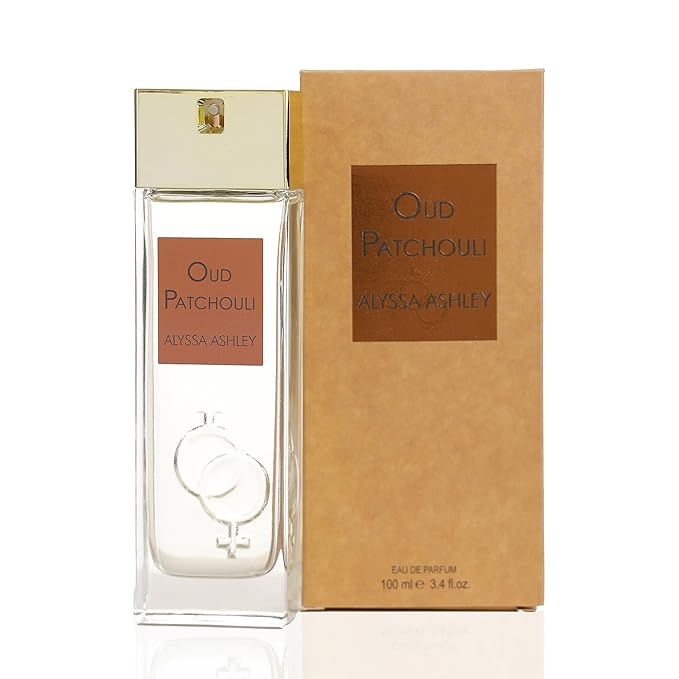 Alyssa Ashley Oud Patchouli - Perfume for Women with Rose, Saffron and Vetiver - Women's Perfume - Elegant Perfumes for Women - 3.4 oz EDP Spray