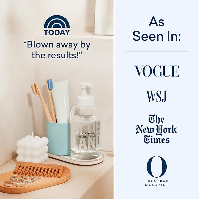 BLUELAND Foaming Hand Soap Refill Tablets, 4-Pack, Variety Scents, Eco Friendly Cleaning Products, 4 x 9 Fl oz