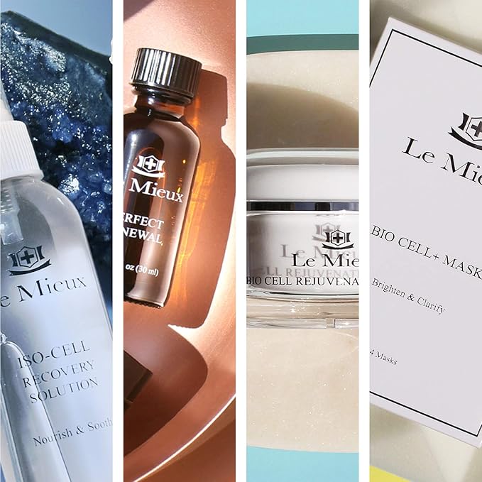 Le Mieux Exfoliating Cleansing Gel - Deep Pore Lactic & Salicylic Acid Face Wash with Hyaluronic Acid & Aloe, Ideal for Oily or Blemish-Prone Skin, No Parabens or Sulfates (6 oz / 180 ml)