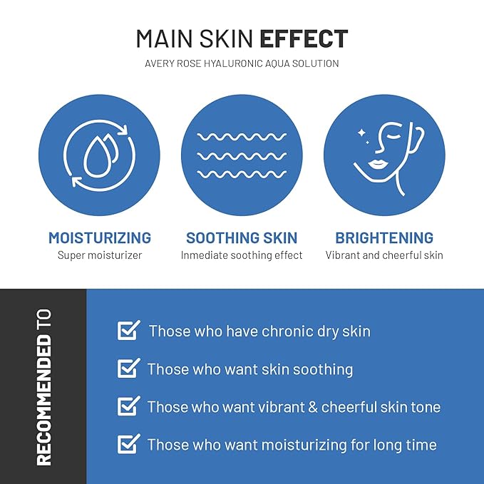 BRÜUN HY - Control Hyaluronic Aqua Solution Ampoule - A Korean Serum Booster for Face to Use as a Skin Care Serum 1.18 fl.oz