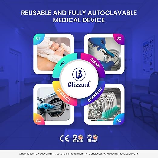 Ingrown Nail Clippers for Men with Ingrown Toenails – Blizzard Podiatrist Toenail Clipper Set German Forged – 5 inch Professional Nail Cutter – Straight Head Podiatry Nipper Nail Kit - Hospital Grade