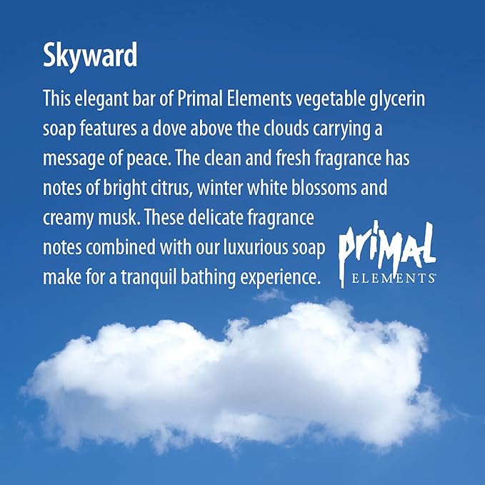 Primal Elements Skyward Soap Loaf, Blue, 5 Pound
