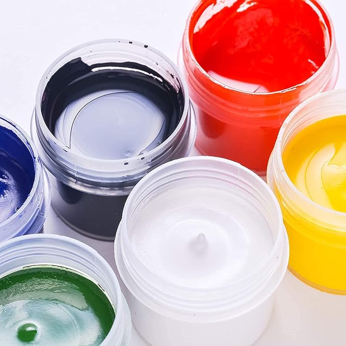 Eternal Moment 36 Pack 3 OZ Plastic Jars Round Clear Cosmetic Container Jars with White Lids, Perfect for Lotion, Slime，Cream, Ointments, Makeup, Eye Shadow, Samples, Pot, Travel Storage