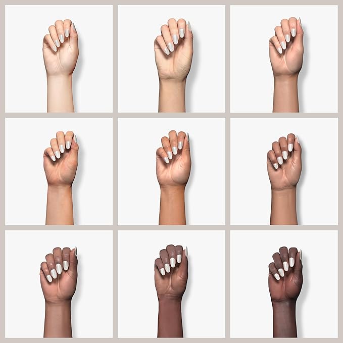 duri Nail Polish, 758 The Struggle Is Real, Pearlescent Shade of White, Full Coverage, Shiny Finish, Fast Drying, Long Lasting, Stylish, 0.45 Fl Oz