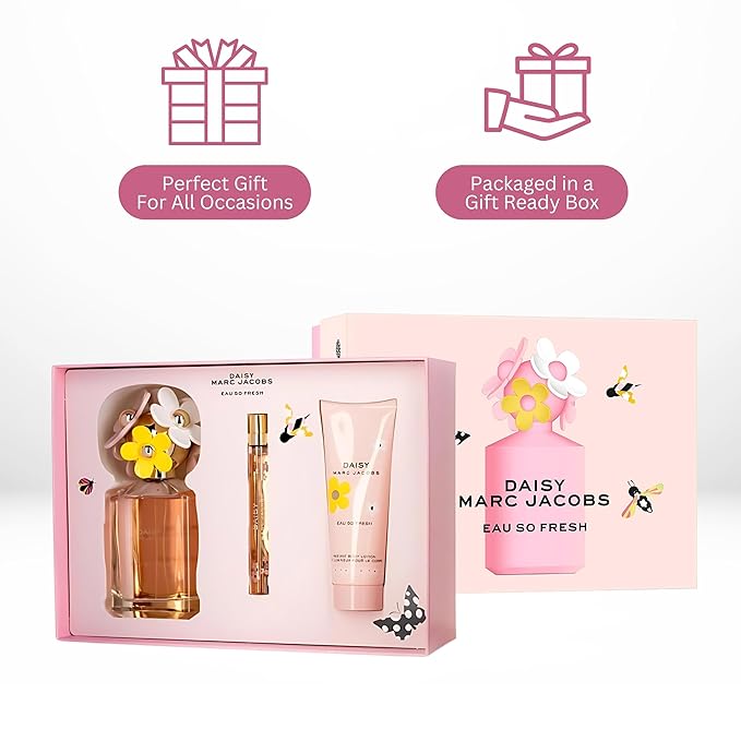 Marc Jacobs Daisy Eau So Fresh Perfume for Women Gift Set