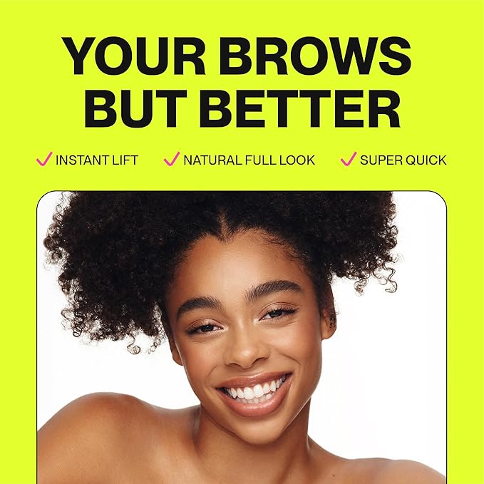 Brow Builder - Cream Gel Formula: Instant Lift, Natural Full Look, Super Quick, Pigment & Hold - Tapered Precision Wand - Vegan & Cruelty Free Beauty, Eyebrow Tint, Makeup Women (Taupe)