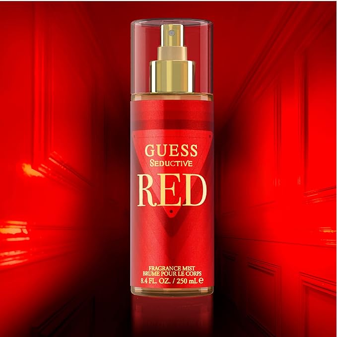 GUESS Seductived Red for Women Fragranced Mist 8.4 Fl Oz (Pack of 2)