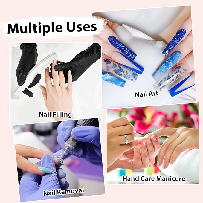 CORESLUX Rechargeable Nail Dust Collector, 80W Professional Extractor Vacuum Nail Dust Collector, Low Noise Vacuum Fan Dust Collector for Nail Polishing & Nail Salon Gift (2 Filter)