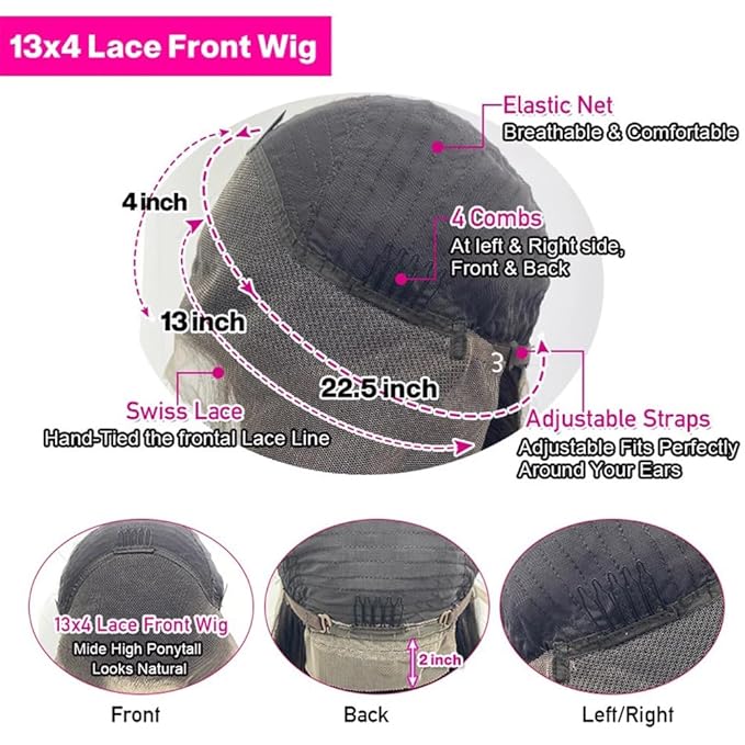 28 Inch 99J Burgundy Lace Front Wigs Human Hair 13x4 HD Transparent Body Wave Lace Front Wigs Human Hair Pre Plucked 99j Burgundy Red Wine Human Hair Wigs for Women