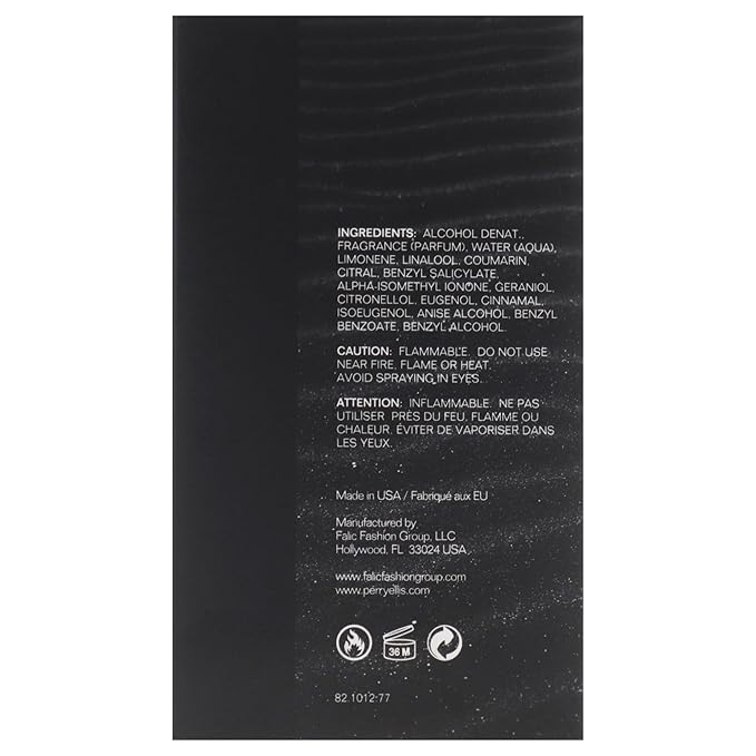 Midnight by Perry Ellis for Men - 3.4 oz EDT Spray